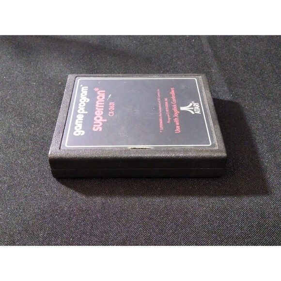 Superman (Atari 2600, 1979) Text Label - Picture 5 of 7